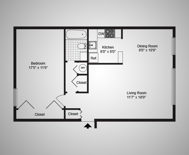 1 Bedroom Lancaster Apartments for Rent Colebrook Apartments