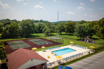 Ariel View pool/tennis Colebrook Apts Lancaster PA