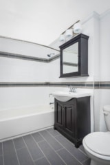 bathroom in livingston terrace apartments
