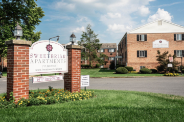 sweetbriar apartments signage