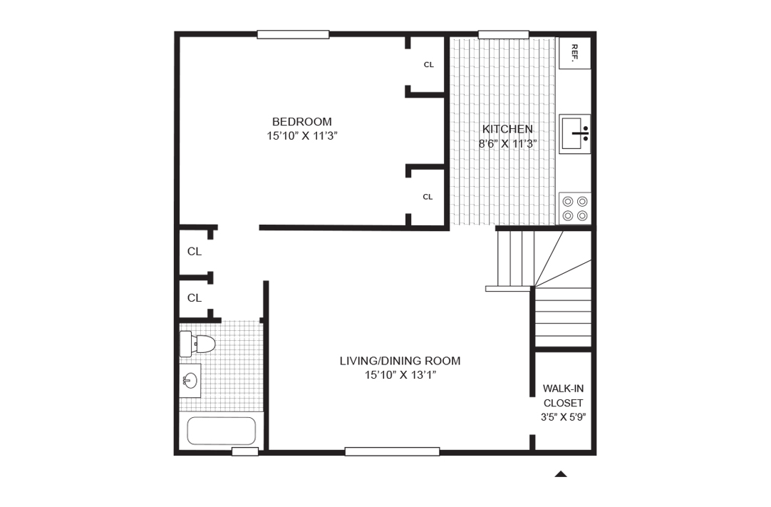 Ridgefield_Floorplans_1bedroomStandard