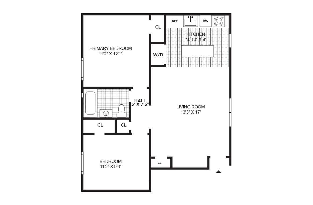 Ridgefield_Floorplans_2BedroomStandard