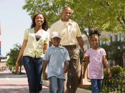 happy family in essex county