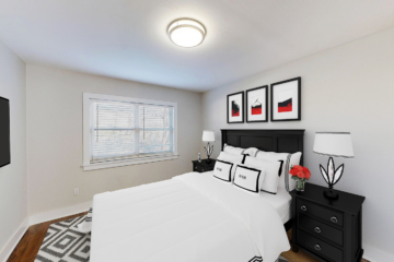 hillside bedroom