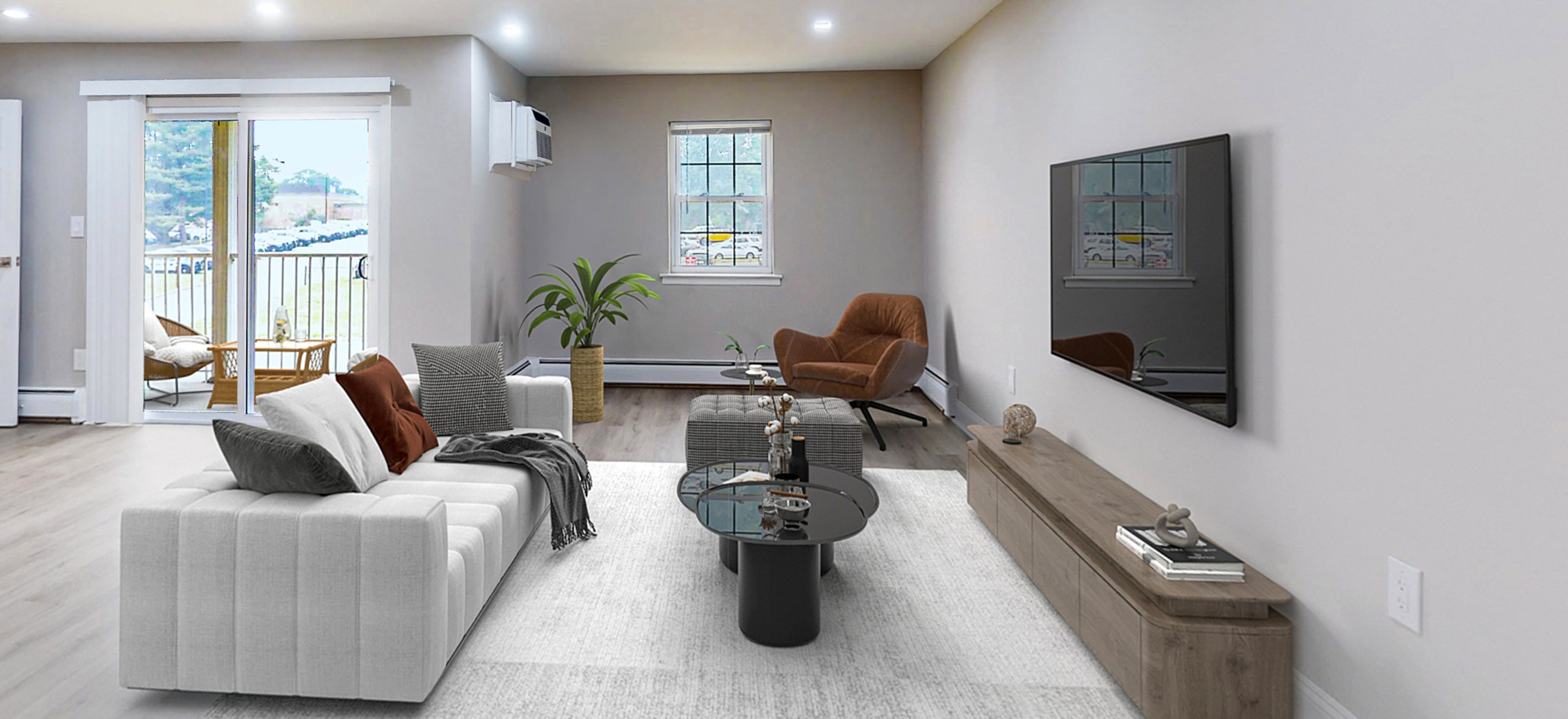 Wyndmoor Apartment Living Room