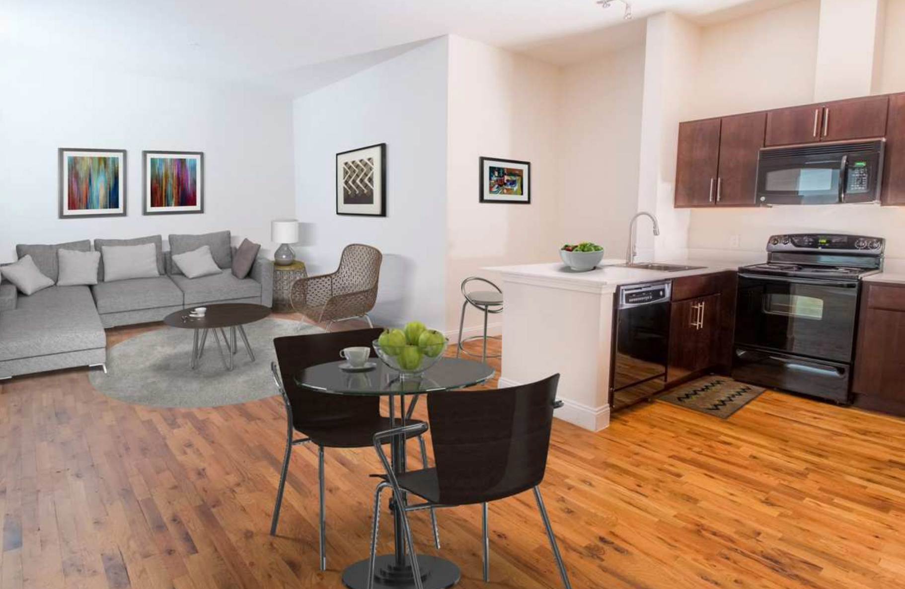 Water's Edge at Rahway Living Room