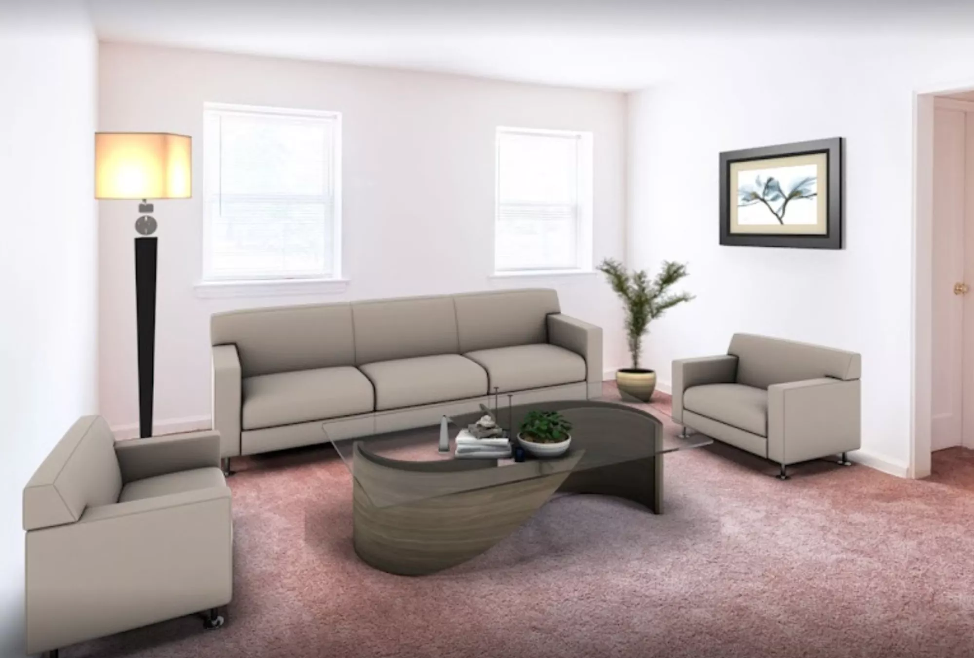 Watson Apartments Living Room