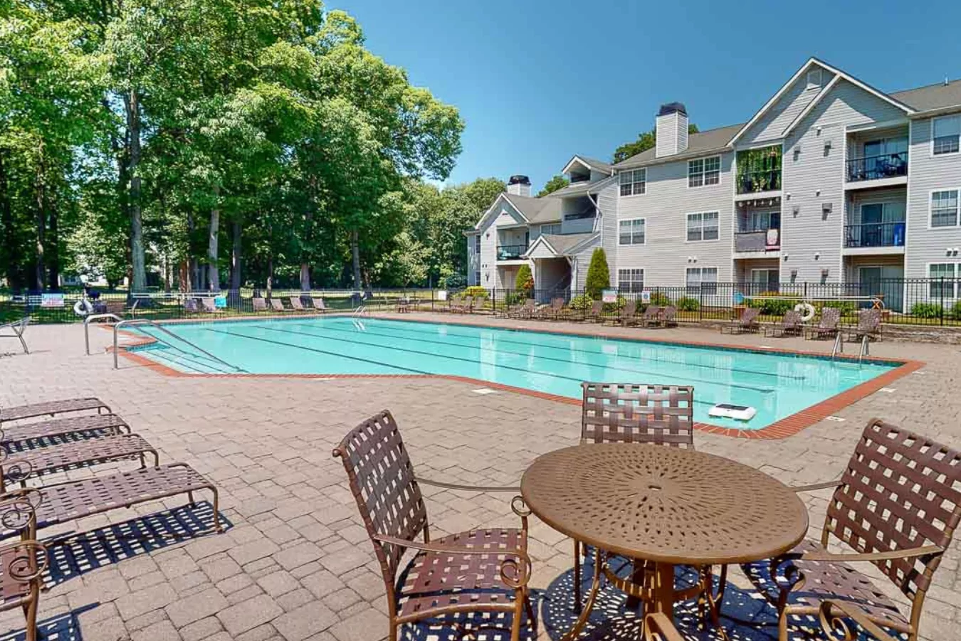 the pavilions pool and amenities