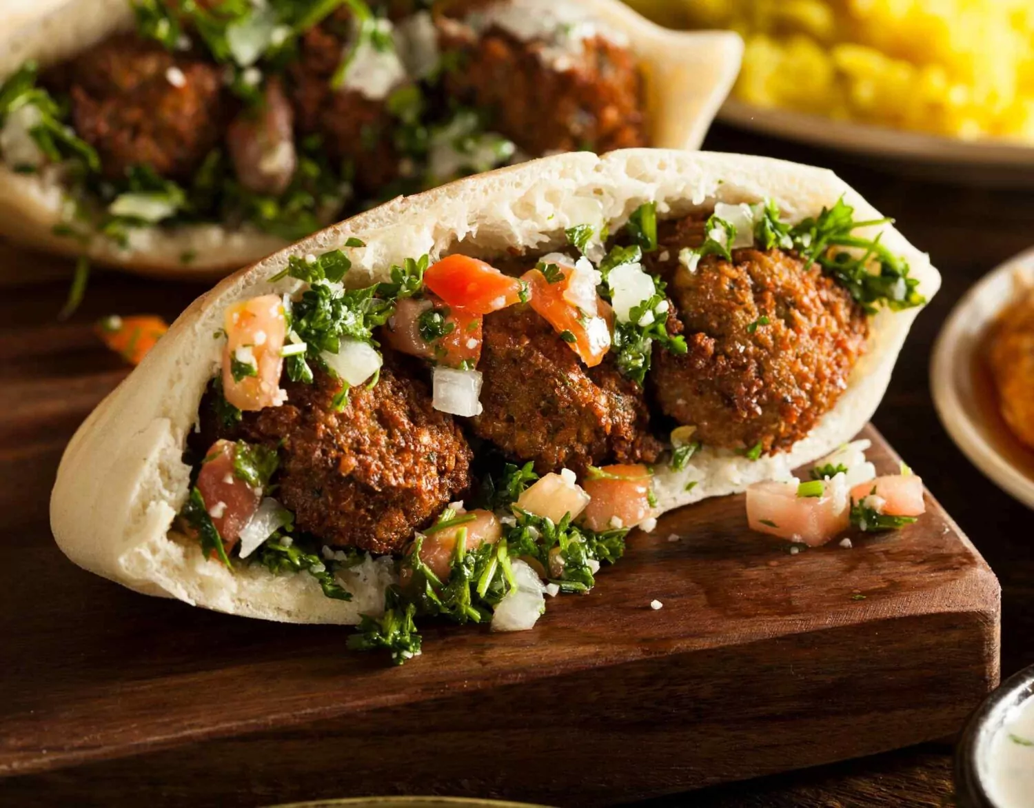 pita and hummus